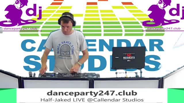 Danceparty247 - Half-Jaked - Live @Callenda Studio