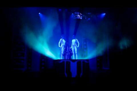 Laserman Electronica 2011 - Laser show Disney California.mp4